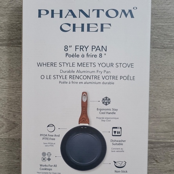 Phantom Chef 8" Non-stick Fry Pan - Picture 2 of 7